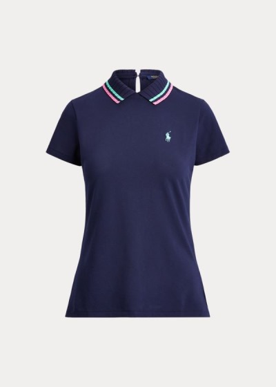 Women's Ralph Lauren Tailored Fit Stretch Golf Polos | 569832JPA